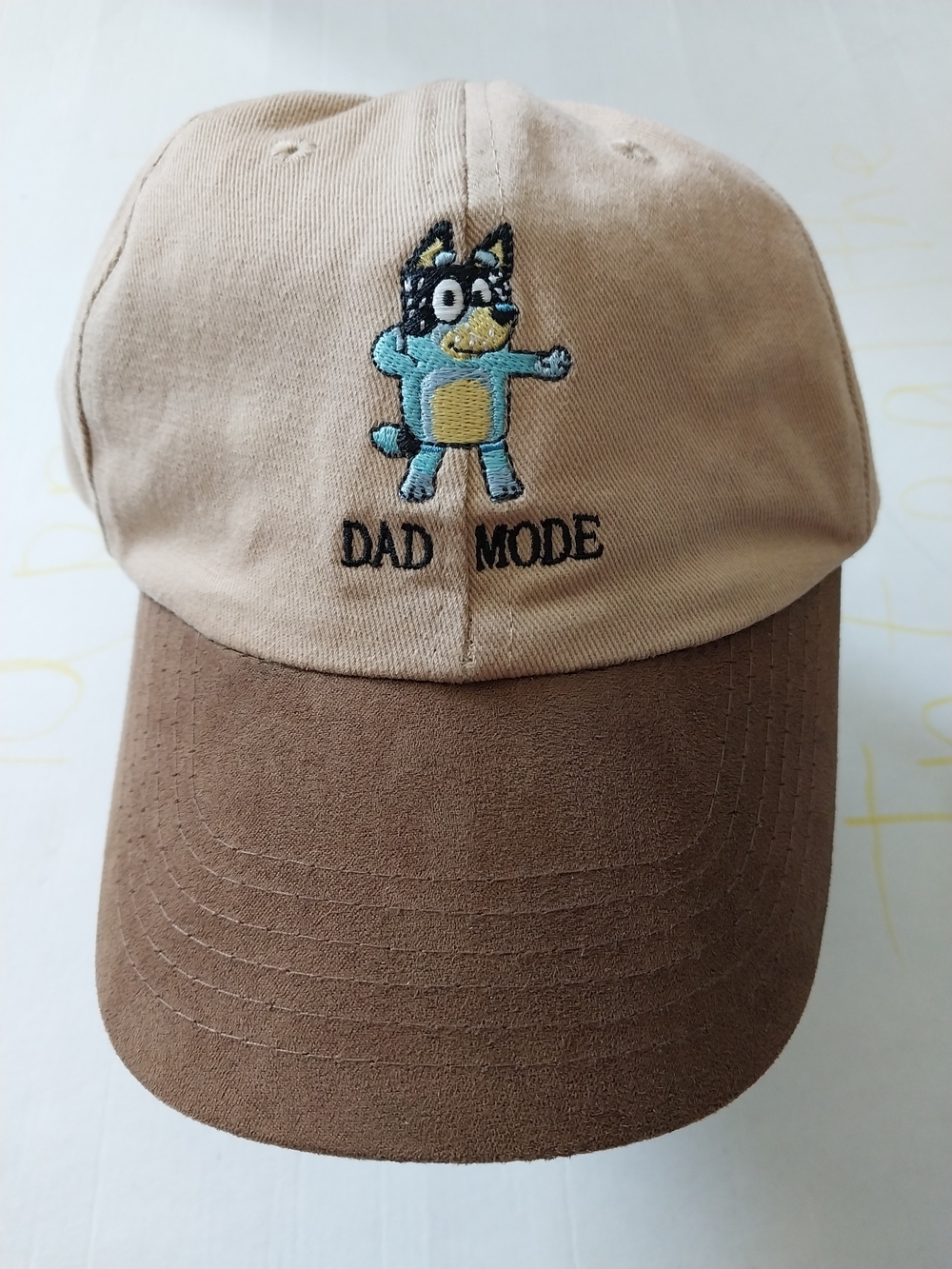 Bluey Dad Mode Embroidered Cap